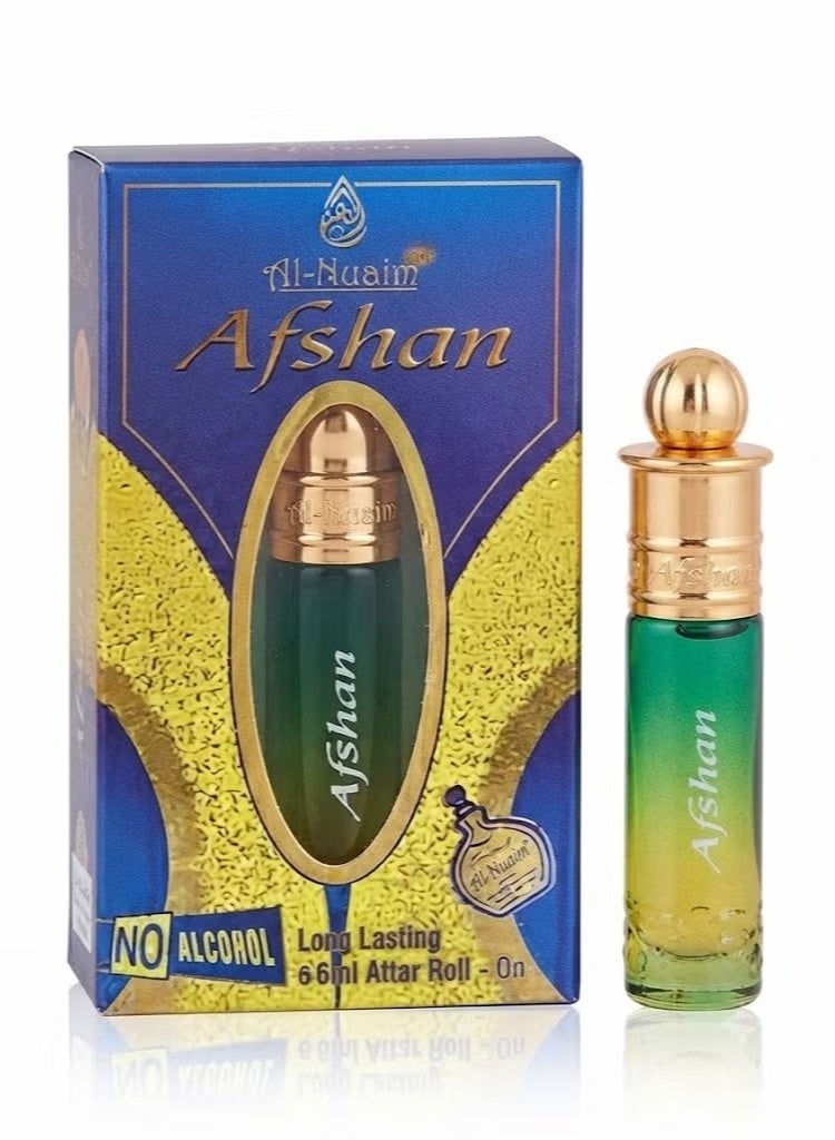 Al Nuaim Al-Nuaim Afshan Attar Roll-On Perfume Oil 6ml | Alcohol-Free Concentrated Fragrance for Men & Women - Image 1