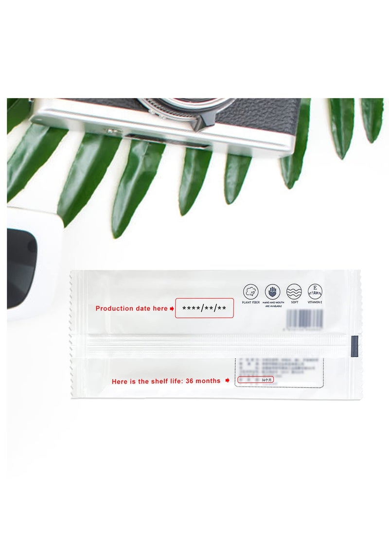 SYOSI - 200 Pack Wet Napkins Individually Wrapped, Hand Wipes Individually Wrapped , Quick Hand Cleaning, Non-woven Fabric, Hand Wet Wipes Restaurant, Party Barbecue, Homeless Care Package - Image 1