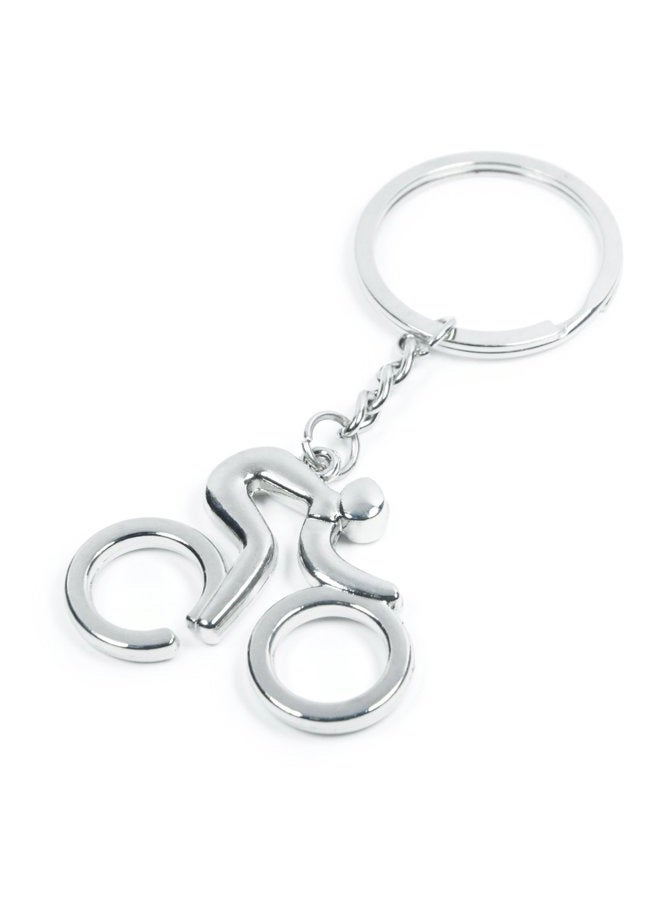 Elechobby Cycling Lover's Keychain Vitality Bicycle Key Chain Upscale Lucky Key Ring Active Bike Key Chain Bicycle Race Souvenir (Riding Keychain A), Riding Keychain a, M - Image 2
