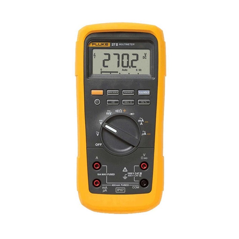 FLUKE Fluke 27II AVG Multimeter 1000V ACDC Voltage 10A Current