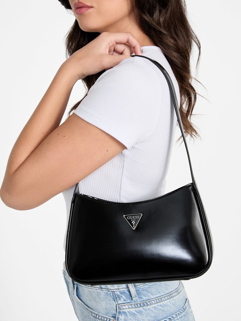 GUESS Women's Camera Bag Arnela Top Zip Shoulder Bag black - Image 2