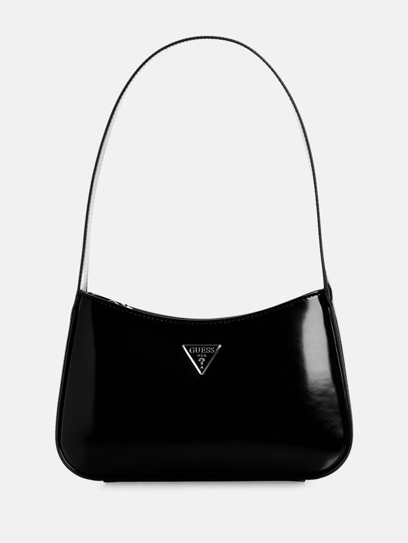 GUESS Women's Camera Bag Arnela Top Zip Shoulder Bag black - Image 1