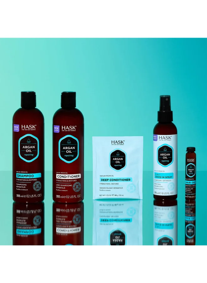 Hask  Argan Oil Repairing Shampoo 235Ml  | Best Price UAE