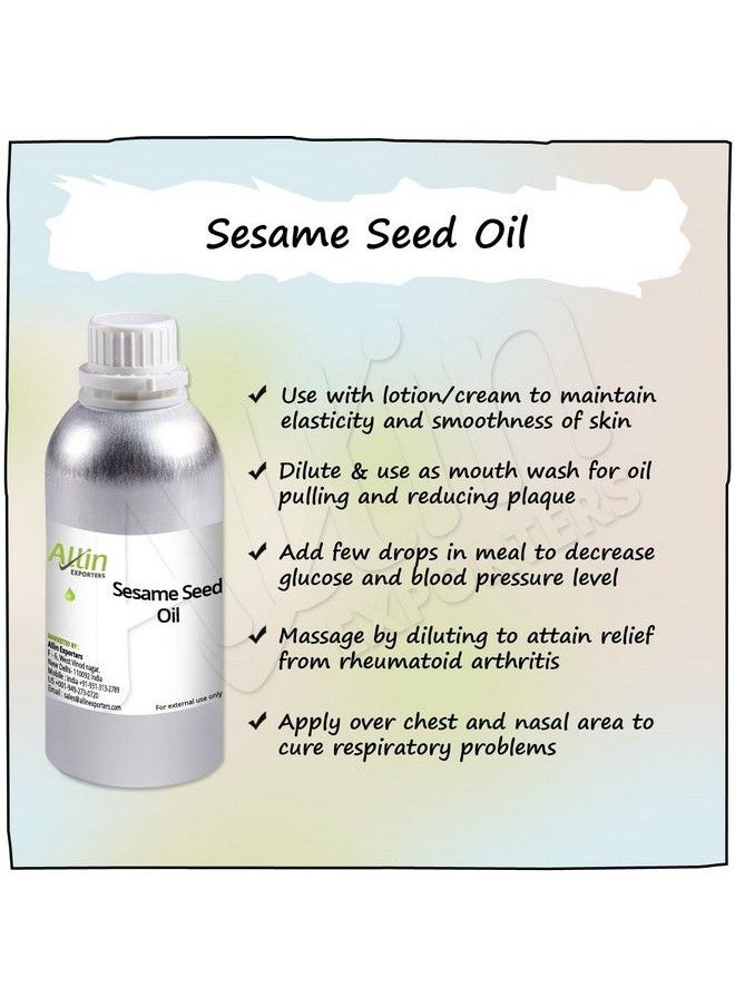 Allin Exporters Sesame Seed Oil 30Ml  - Image 3