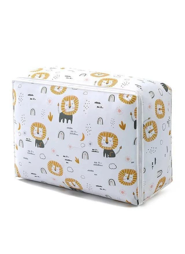 VINCENZO Storage Organizer Moisture Proof Mildew Proof Dust Proof Quilt Storage Bags for Storing Quilts Coats Jackets Home Use Pillows Blankets Underbed Storage Bag 58 40 22 CM 1  - Image 1