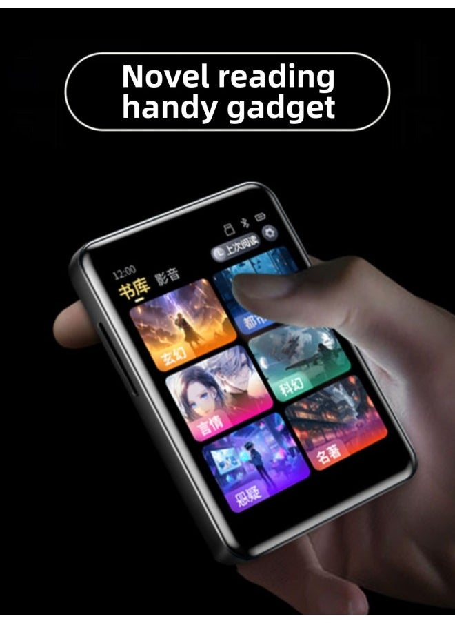 Generic - MP4 Novel Mp5 E-book Reader Bluetooth MP3 Walkman Student Version Senior High School Mp6p7-Body Color:3.0inch Touch Screen Version [bluetooth 6.0/long Battery Life Model]-Memory Capacity:16g [more Than 1,200 Types Of Novels + Songs + Movies Have Been Placed] - Standard + High-quality Charger + Wireless Bluetooth Headsets - Image 1