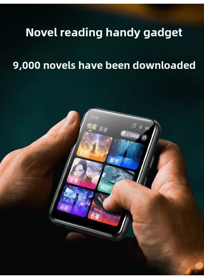 Generic - MP4 Novel Mp5 E-book Reader Bluetooth MP3 Walkman Student Version Senior High School Mp6p7-Body Color:3.0inch Touch Screen Version [bluetooth 6.0/long Battery Life Model]-Memory Capacity:16g [more Than 1,200 Types Of Novels + Songs + Movies Have Been Placed] - Standard + High-quality Charger + Wireless Bluetooth Headsets - Image 1