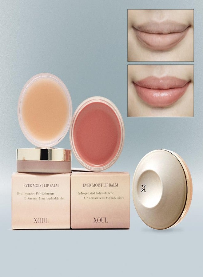 Xoul Ever Moist Lip Balm N01 Shell blush & mute pink bubble pouch keyring - Image 3