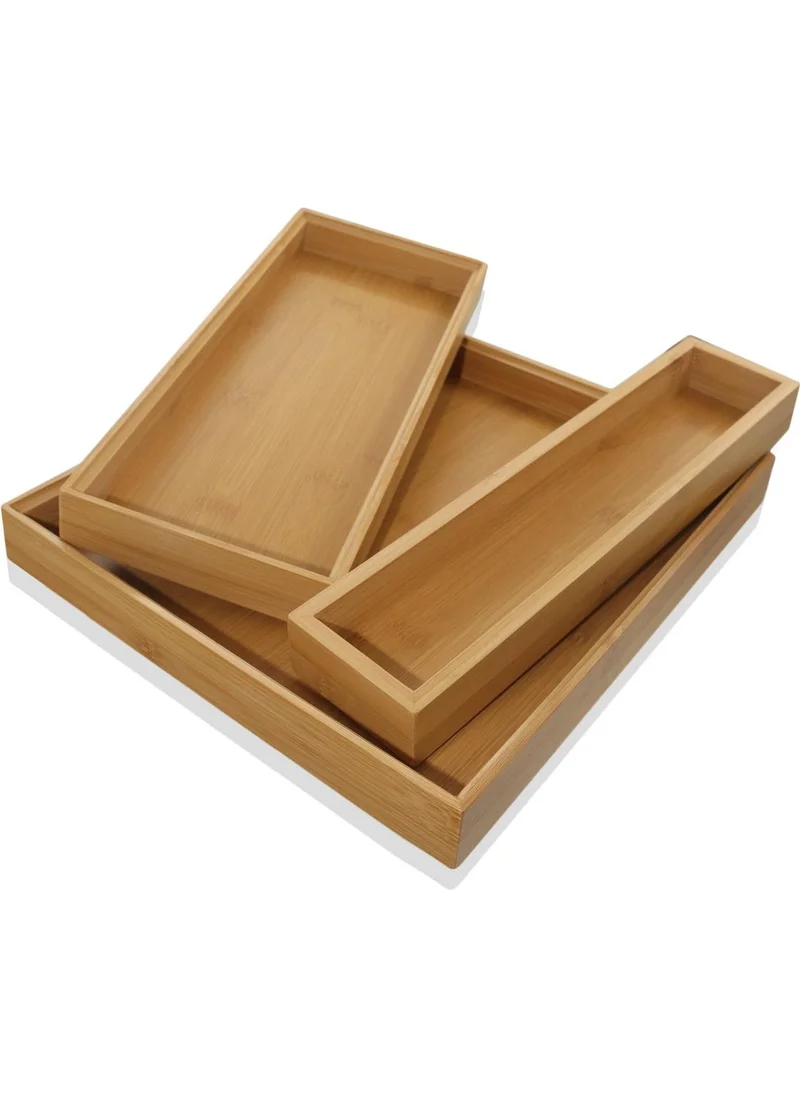 The Mia Natura Bamboo Organizer Box 30x13x4 Cm