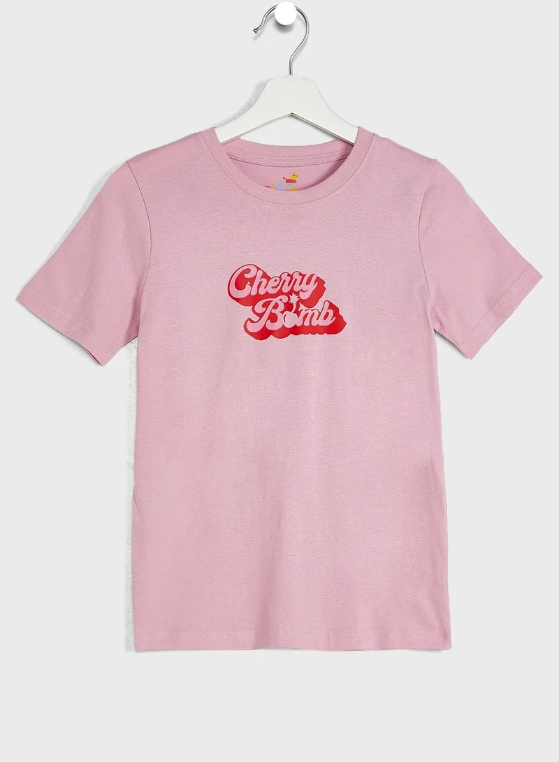 Pinata Girls T-Shirts & Pyjama Nightwear Set