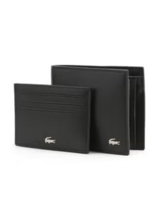 لاكوست طقم محفظة وحامل بطاقات للرجال من لاكوست - Image 1