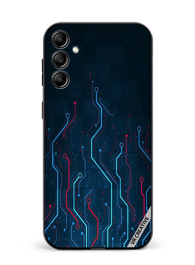 VR CREATIVE Protective Case Cover For Samsung Galaxy A15 5G/A15 Electronic Circuit Boards_ Design Multicolour - Image 1