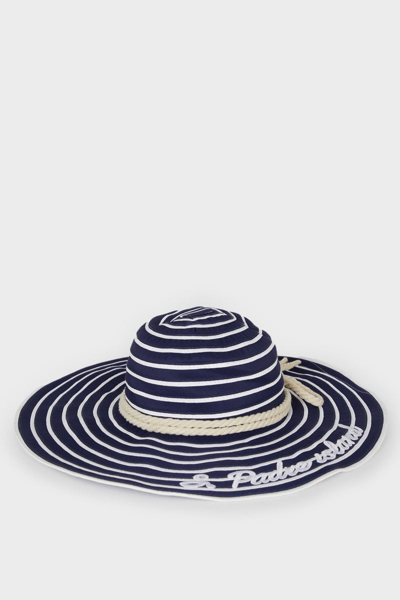 DeFacto Blue Woman Woman Straw Hat Casual - Image 1
