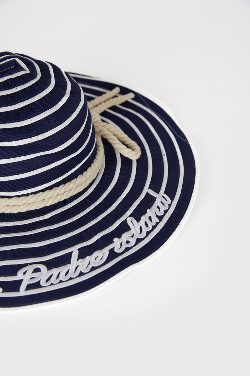DeFacto Blue Woman Woman Straw Hat Casual - Image 2