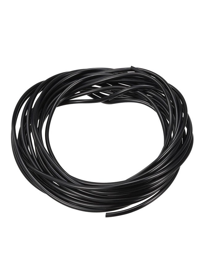 MECCANIXITY - Solid Rubber Cord Tubing 10Ft 2Mm Dia Black Rubber Tube For Diy Craft Beading Necklaces Bracelet - Image 1