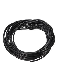 Solid Rubber Cord Tubing 10Ft 2Mm Dia Black Rubber Tube For Diy Craft Beading Necklaces Bracelet