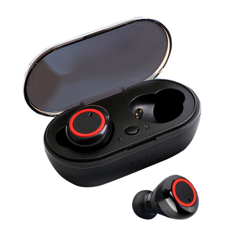 Wireless Earbuds Bluetooth 5.0 - Stable Fast Connection Low Power Consumption Touch Control Noise Reduction True Wireless Dual-Ear Design for Music Calls Daily Use - Image 1