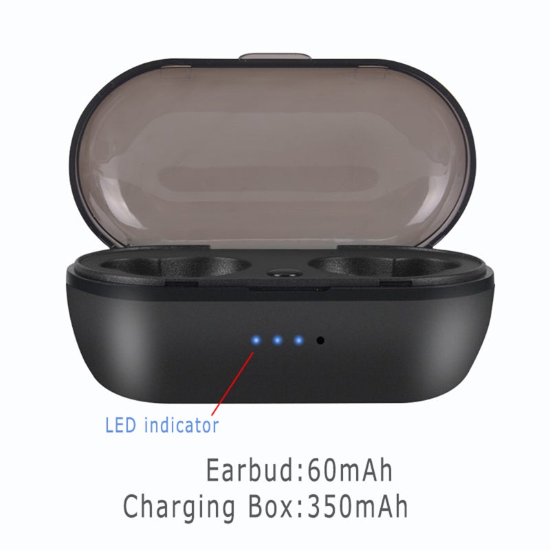 Wireless Earbuds Bluetooth 5.0 - Stable Fast Connection Low Power Consumption Touch Control Noise Reduction True Wireless Dual-Ear Design for Music Calls Daily Use - Image 4