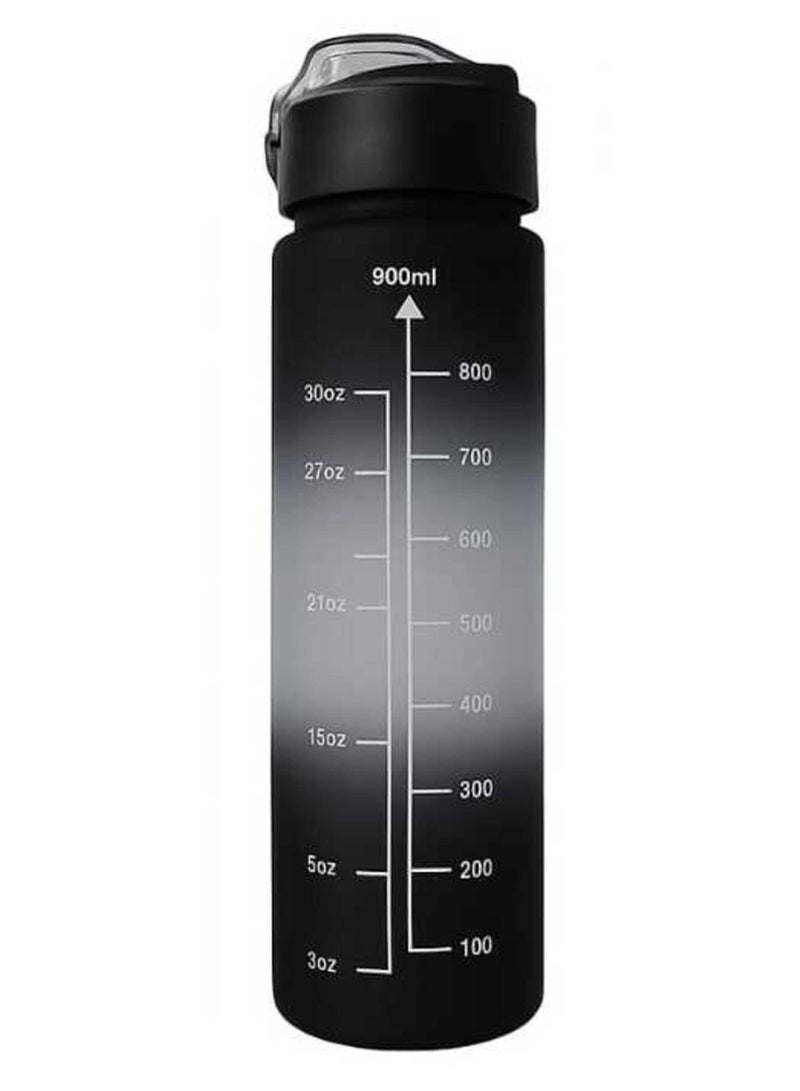 زجاجة مياه تحفيزية 900مل -الوان متعدده - Image 2