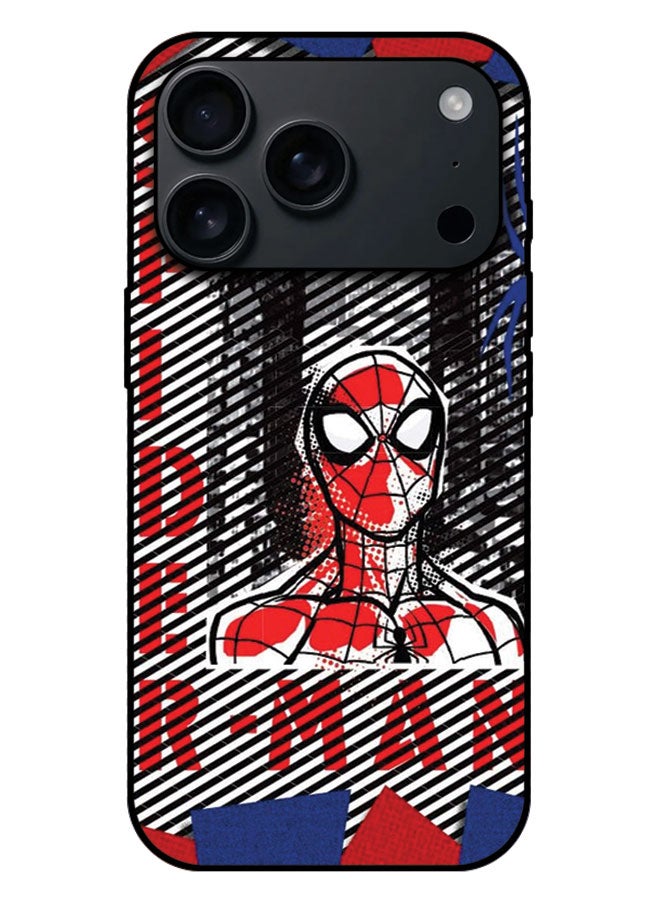 غطاء واقي مطبوع لآيفون 17 برو ماكس - سبايدرمان