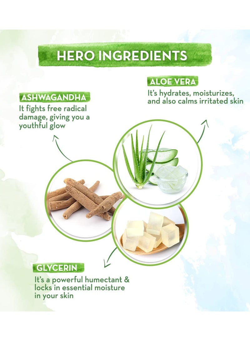 Mama Earth Aloe Vera Face Wash with Aloe Vera & Ashwagandha for a Youthful Glow - 100 ml - Image 4