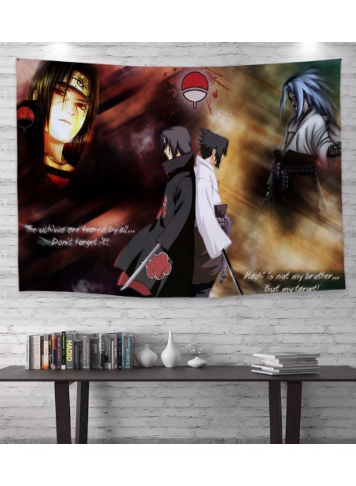 KUYING New Naruto Anime Background Cloth 