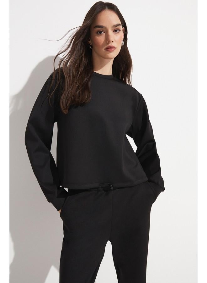 جون سويت شيرت سكيوبا جوني أسود - Image 3