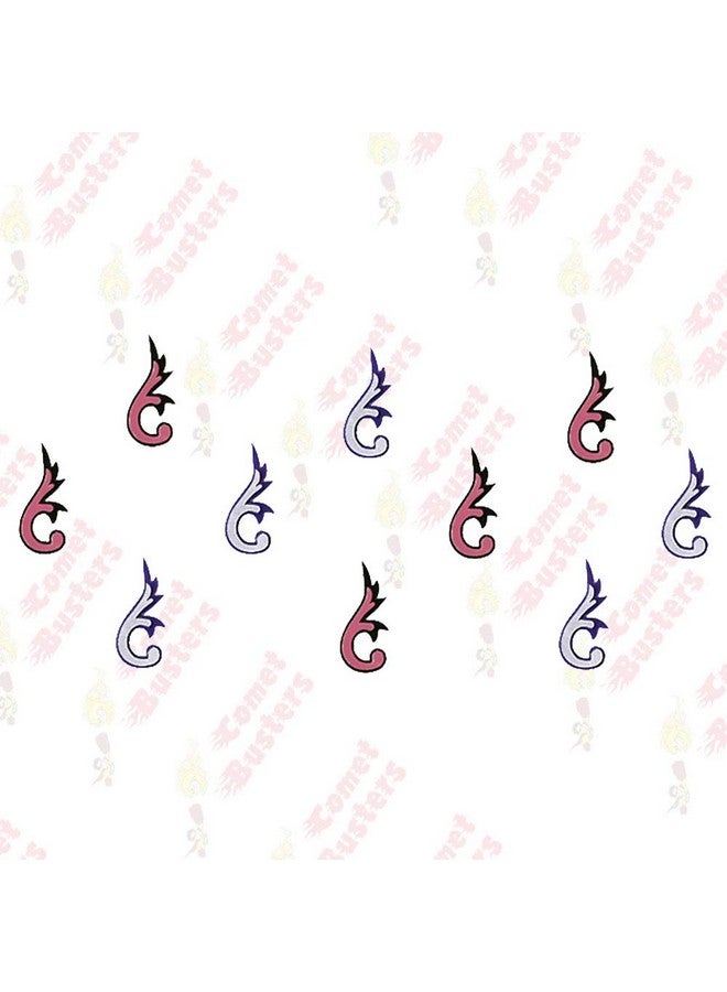 Comet Busters Fancy Purple and Pink Design Bindi (BIN664) - Image 4