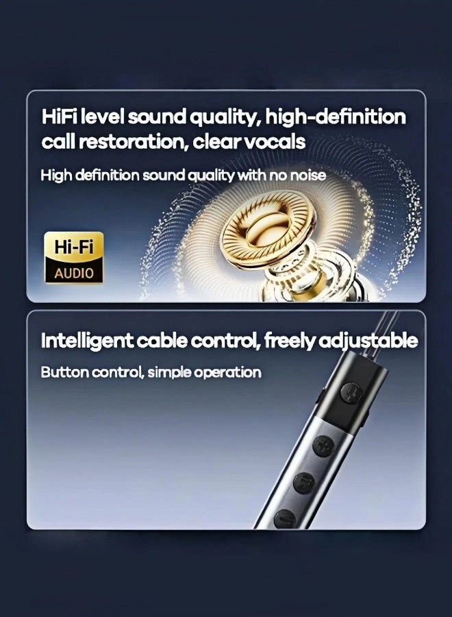 REMAX RM-707a Wired Earphones, Smart Sound Card, Type-C Connector, Voice Changer, In-Ear Design, Built-In HD Stereo Microphone, HiFi Sound Quality, Volume Control, 1.5m USB-C Cable Length, Suitable For Music/Calls/Games/Live Streaming/TikTok/YouTube, Black. - Image 3