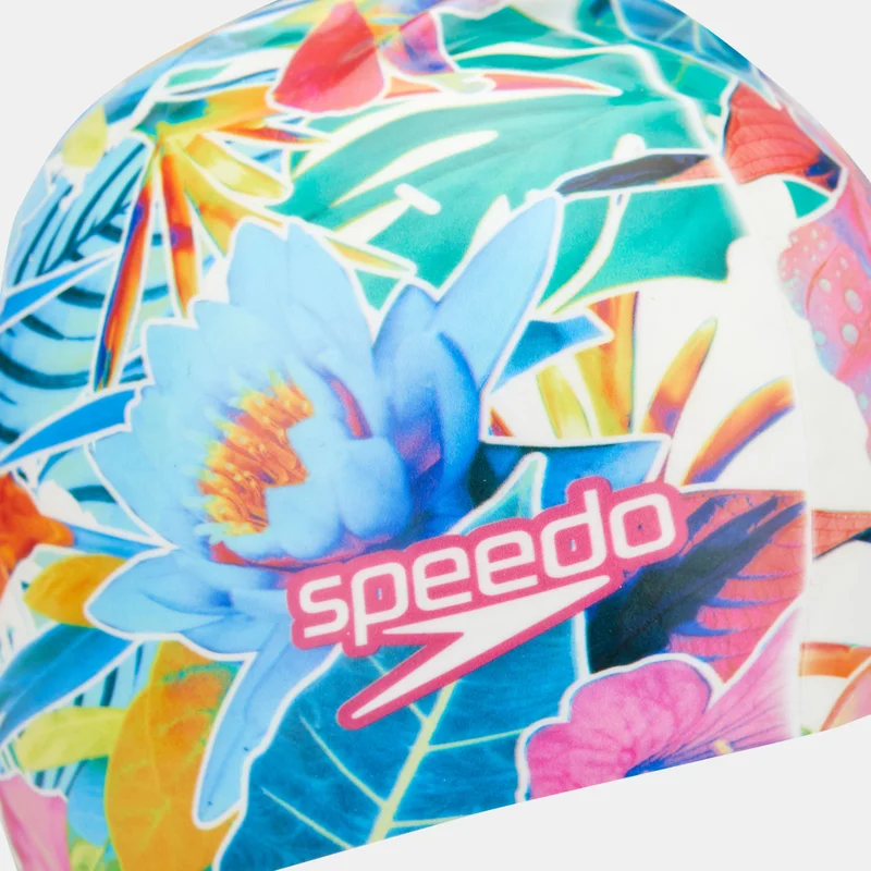 speedo Digital Printed Swimming Cap