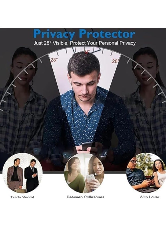 دوسالا حماية شاشة خاصة غير لامعة لجهاز سامسونج جالكسي S25 5G 2024، ضد التجسس، مقاومة للخدوش، تغطية كاملة، فيلم TPU ناعم، تشطيب غير لامع مرن. - Image 5