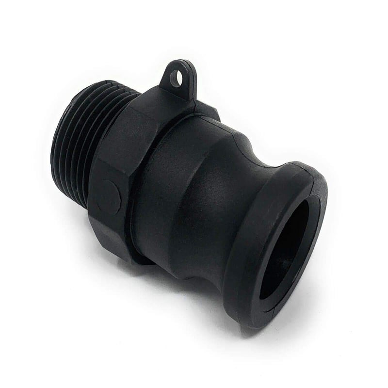 Gloxco Polypropylene Type F Cam and Groove Fitting, 1" Male Camlock Adapter x 1" Male NPT (CAM-10-F-PP) - Image 5