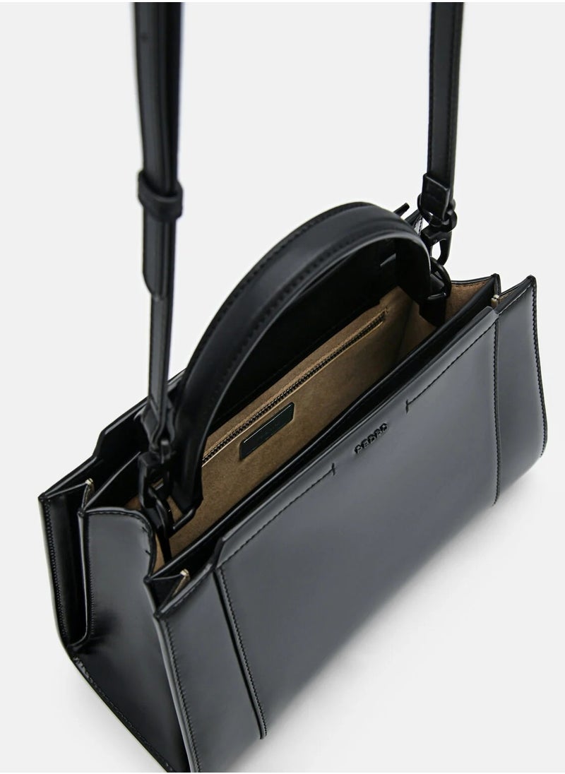 Pedro - Pedro Studio Ida Leather Handbag Crossbody Bag - Image 1