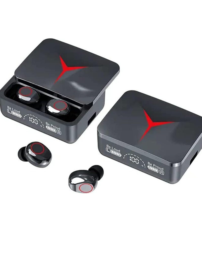 M90 PRO Bluetooth Headset with ENC, Noise Cancellation, and Clear Stereo Sound – Black - Image 5