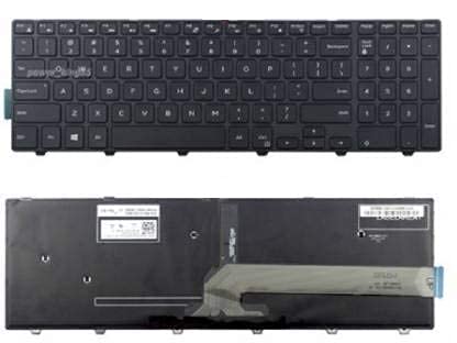 TravisLappy Compatible Replacement Laptop Keyboard for DELL Inspiron 15 3542 (Without Backlight) - Image 4