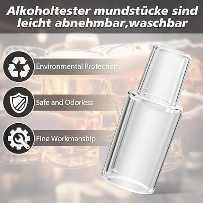 rayihni Alcohol Tester Mouthpieces Pack of 20 - Image 3