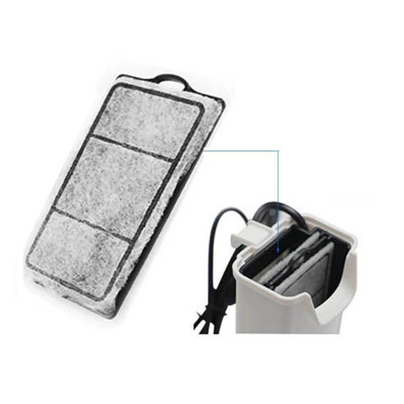 JackSuper 4pcs Aquarium Waterfall Reptiles Turtle Filter Cartridges Replacement Waterfall Filter only Ultra-Activated Carbon with Whisper Technology (4pcs Filter Cartridges) - Image 4