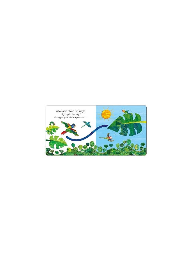 The Very Hungry Caterpillar's Jungle Hide and Seek: A Finger Trail Lift-the-Flap Book  - Image 3