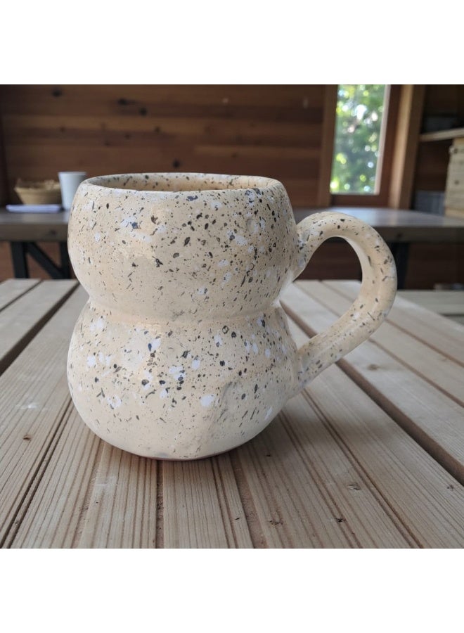 كلور زون بوتري فنجان 150 ملي بشكل مميز ، آمن للاستخدام في الميكروويف، مصنوع يدويًا من الفخار - Image 2