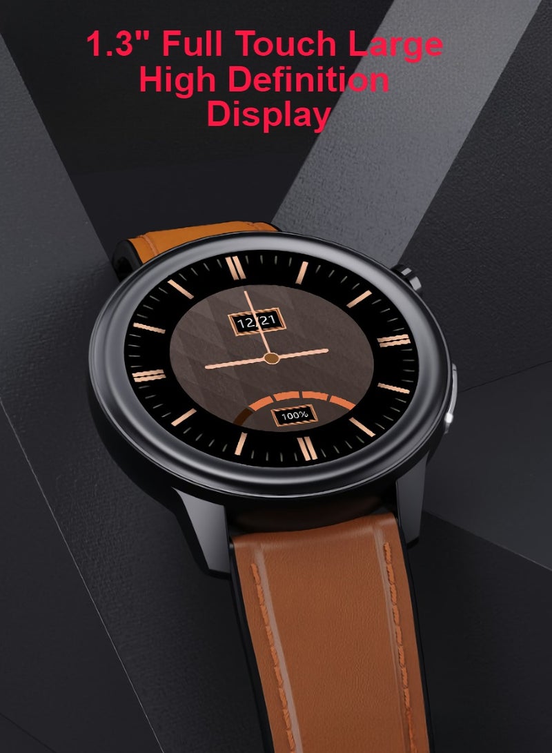 AROAQ E80 Smart Watch, Ai Artificial Intelligence Fitness Tracker Watch, Touch Screen Durable Health Monitoring Watch With ECG+PPG Body Temperature, Blood Pressure Oxygen Heart Rate Monitoring, (red glue) - Image 4