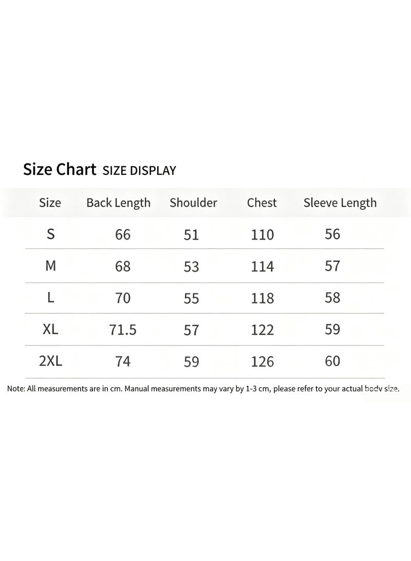 OFF-WHITE couple spring and autumn heavy cotton loose long sleeve T-shirt for men and women - Image 4