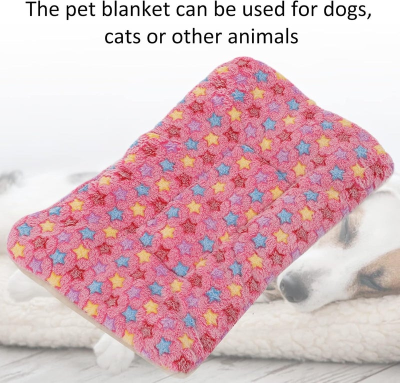Flannel Dog Blanket Soft and Warm Pet Cushion XL 100 X 75cm – All Season Comfort, Machine Washable, Protects Furniture for Large Dogs and Cats (L Size 70 * 55CM) - Image 5