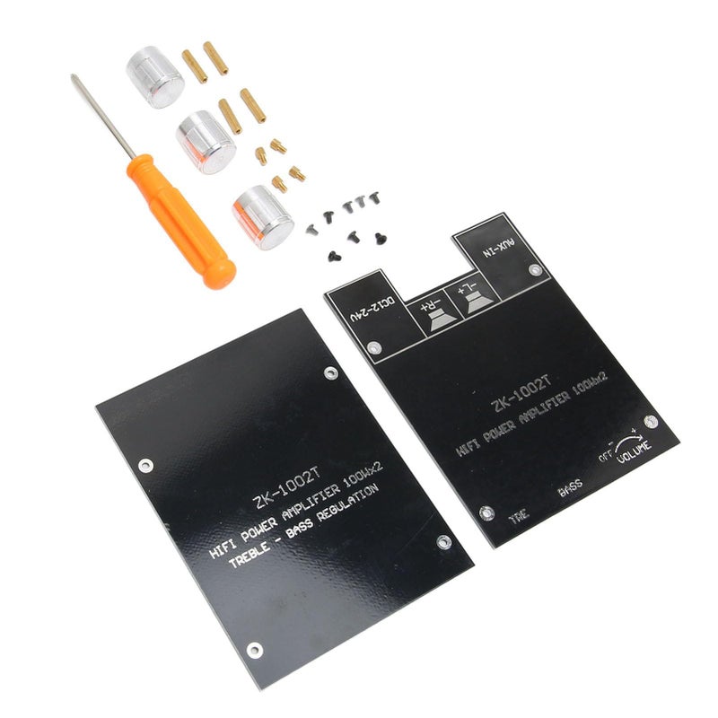 وحدة مضخم صوت ووفر ثنائي القنوات، لوحة مضخم طاقة DC 12-24V، مضخم صوت منزلي - Image 4