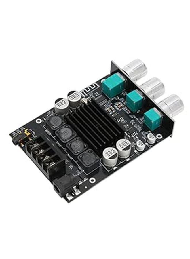 وحدة مضخم صوت ووفر ثنائي القنوات، لوحة مضخم طاقة DC 12-24V، مضخم صوت منزلي - Image 1