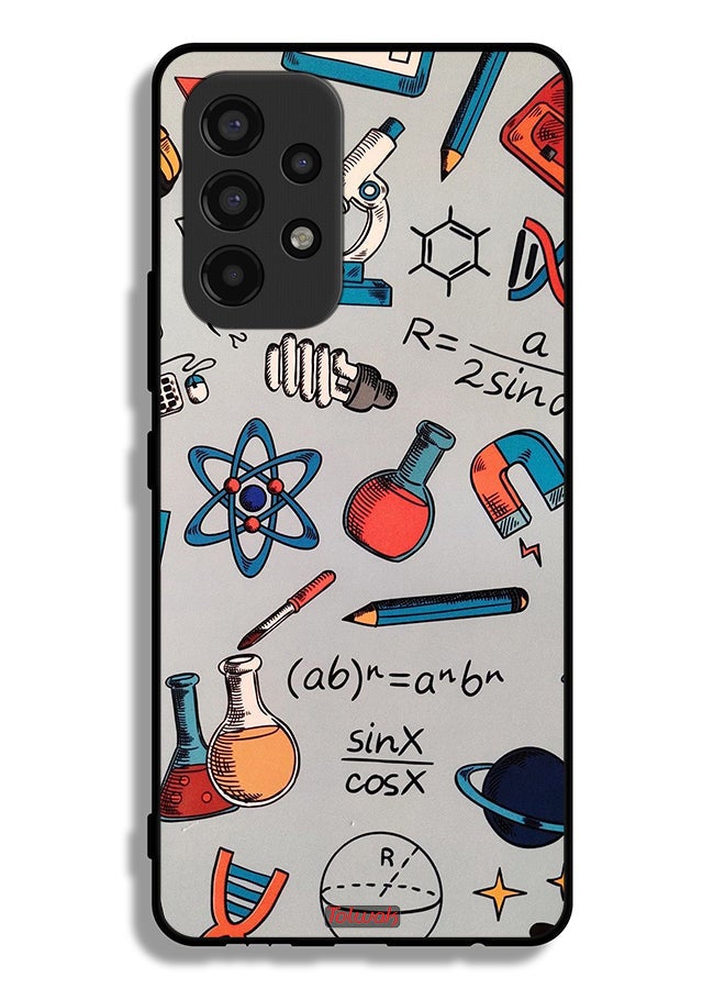 Tolwak Samsung Galaxy A53 5G Protective Case Cover Science Tags - Image 1