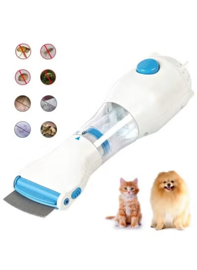 TIGER 240V Electrical Head Lice Comb for Fast & Safe Lice Removal | Chemical-Free Anti-Lice Treatment Device with V-Force Vacuum Capture Technology | Powerful Electric Lice Eliminator for Kids, Adults & Pets | Comfortable Design with Easy Operation | Reusable & Effective Nit Removal Tool  - Image 2