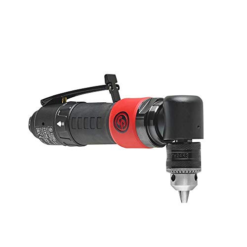 Chicago Pneumatic CP879C - Air Power Drill, 3/8 Inch (10 mm), Keyed Chuck, Angle Handle, 0.35 HP / 260 W, Stall Torque 3.2 ft. lbf / 4.4 NM, 2000 RPM, Hand Drill, Power Tools & Home Improvement - Image 3