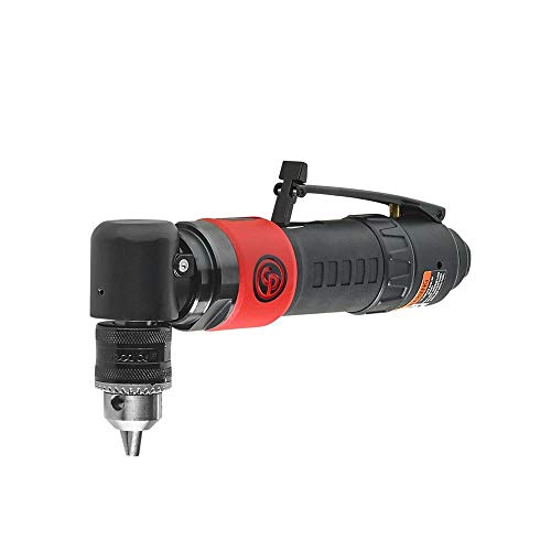 Chicago Pneumatic CP879C - Air Power Drill, 3/8 Inch (10 mm), Keyed Chuck, Angle Handle, 0.35 HP / 260 W, Stall Torque 3.2 ft. lbf / 4.4 NM, 2000 RPM, Hand Drill, Power Tools & Home Improvement - Image 2