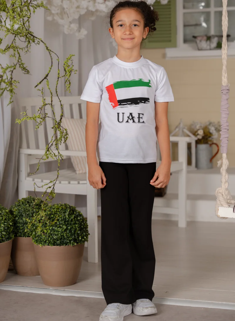 دىدانيالا تيشيرت علم الإمارات الوطني للبنات من دانييلا