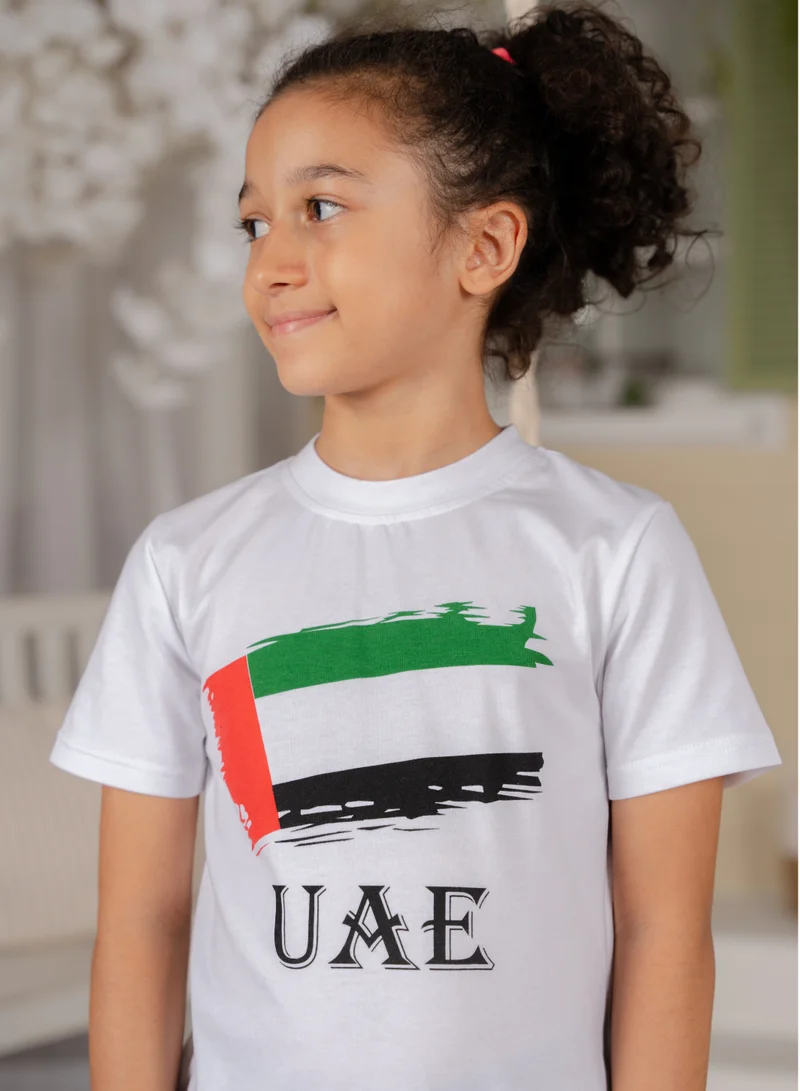 دىدانيالا تيشيرت علم الإمارات الوطني للبنات من دانييلا